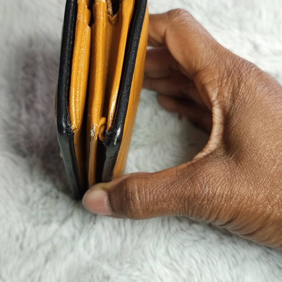 **Authentic**Gucci GG Marmont Brown and Black Leather Card Case Wallet - Picture 4 of 14